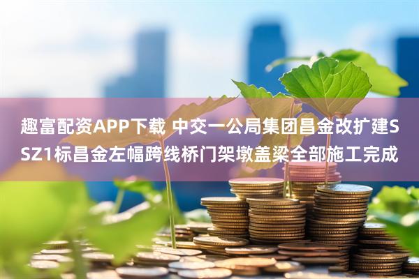 趣富配资APP下载 中交一公局集团昌金改扩建SSZ1标昌金左幅跨线桥门架墩盖梁全部施工完成